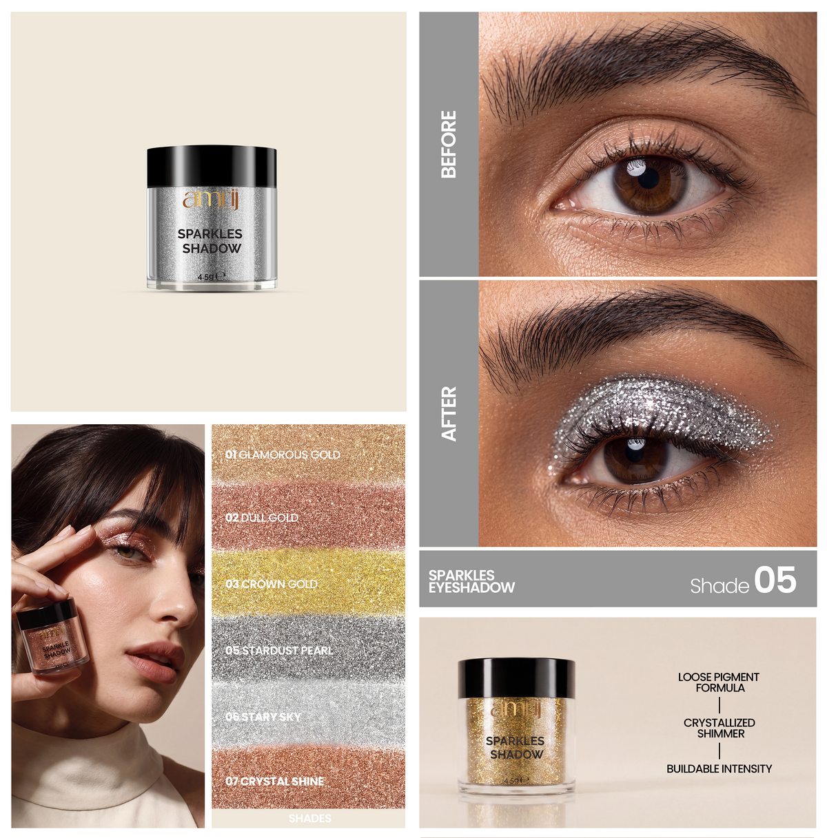 Amrij SPARKLE SHADOW