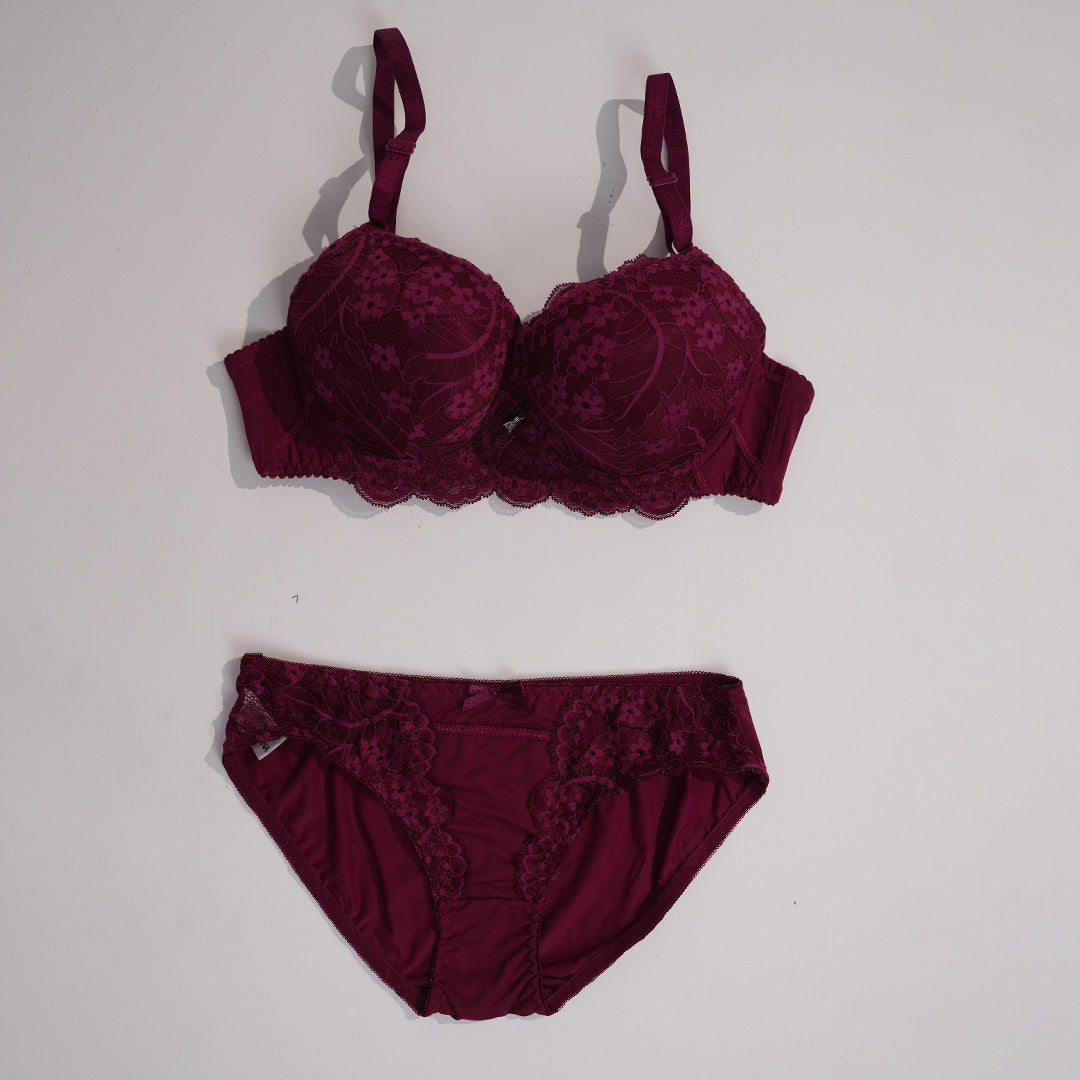 Belleza Lingerie Push Up Wire Bra Set - A2034