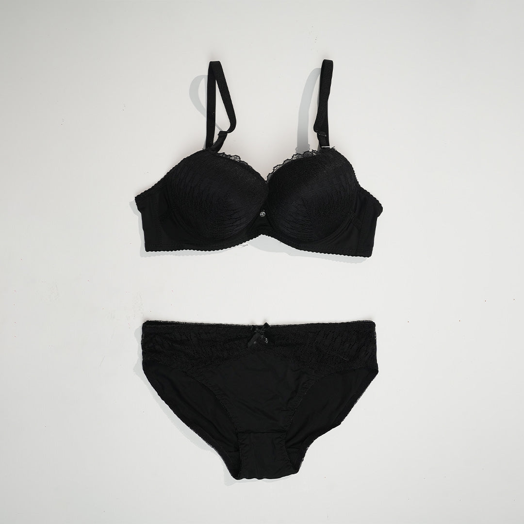 Belleza Lingerie Push Up Wire Bra Set - 2324