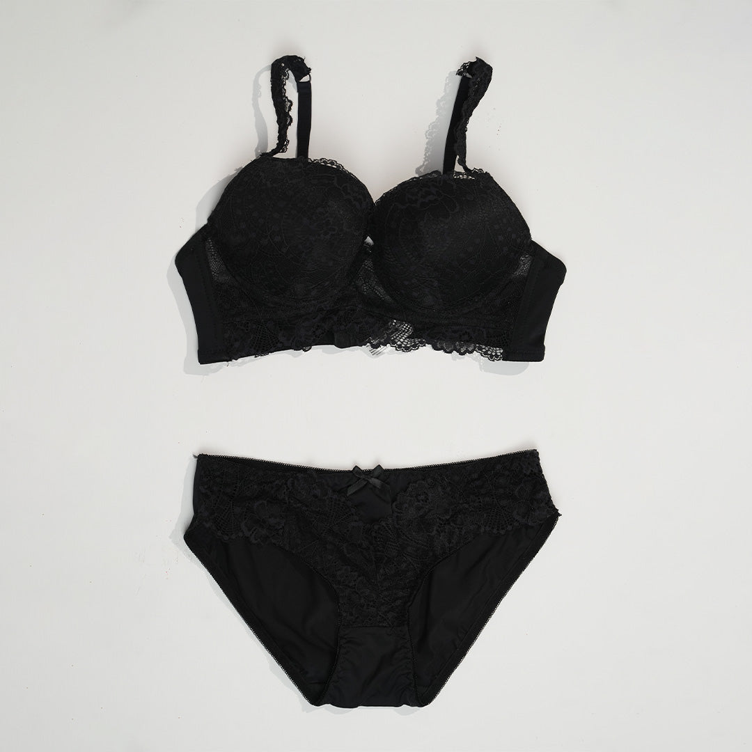 Belleza Lingerie Push Up Wire Bra Set - A2345