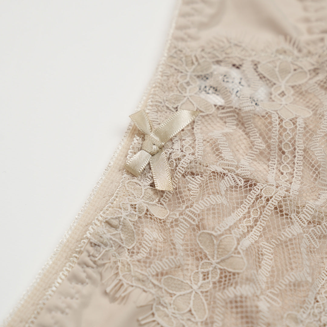 Belleza Lingerie Thin Cup Wire Bra Set - A24009