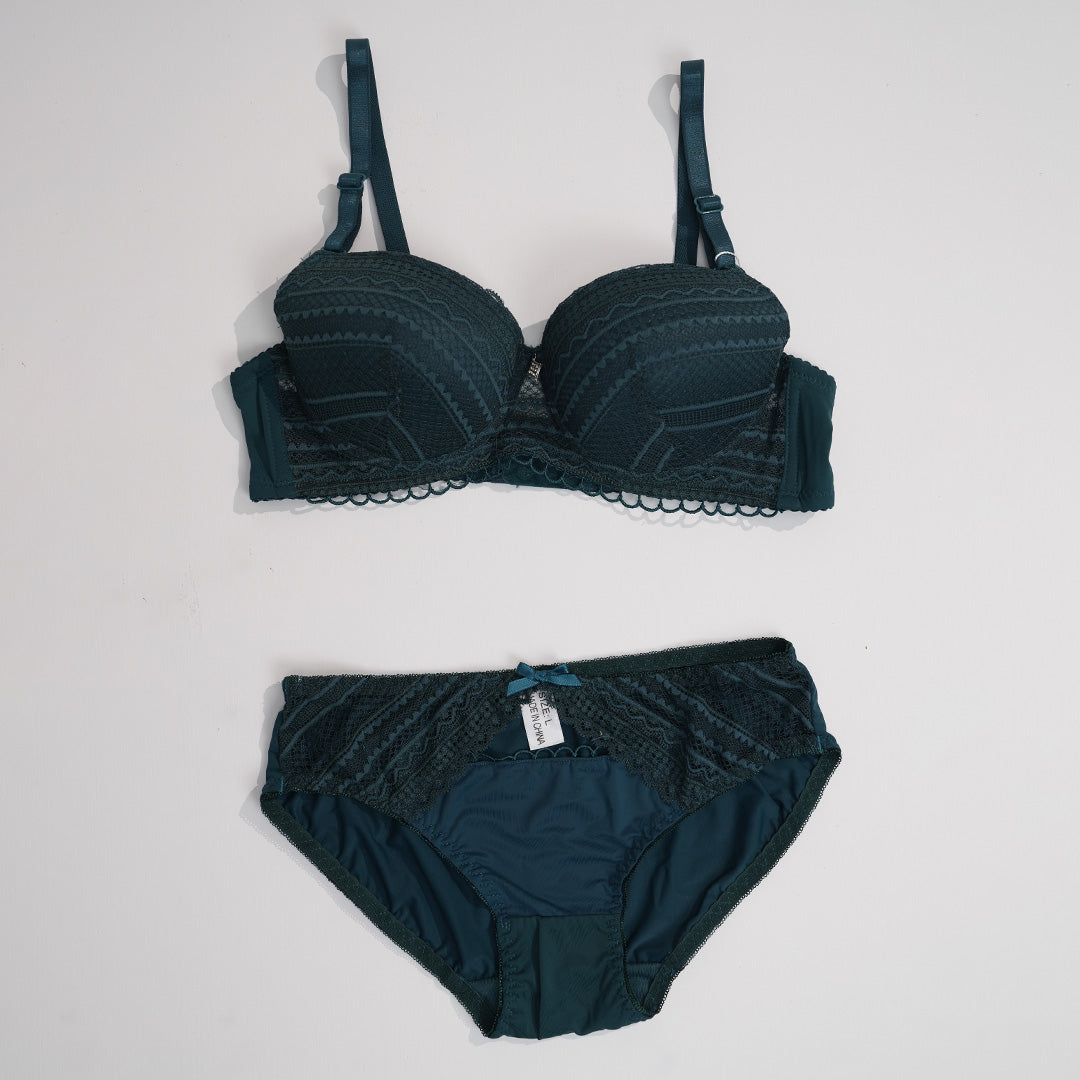 Belleza Lingerie Push Up Wire Bra Set - A61012