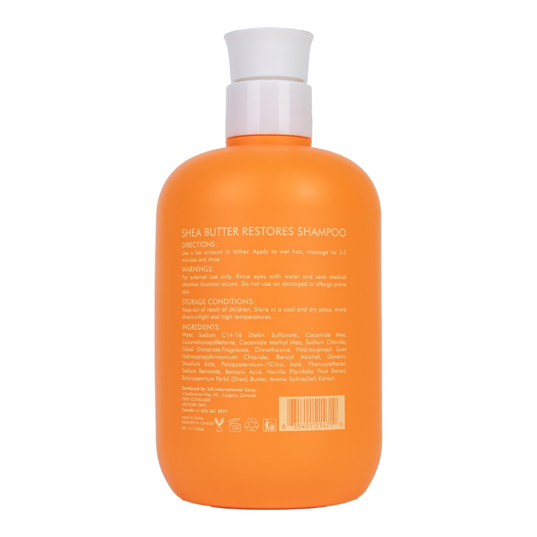 Only Shea Butter Restores Shampoo 500ml