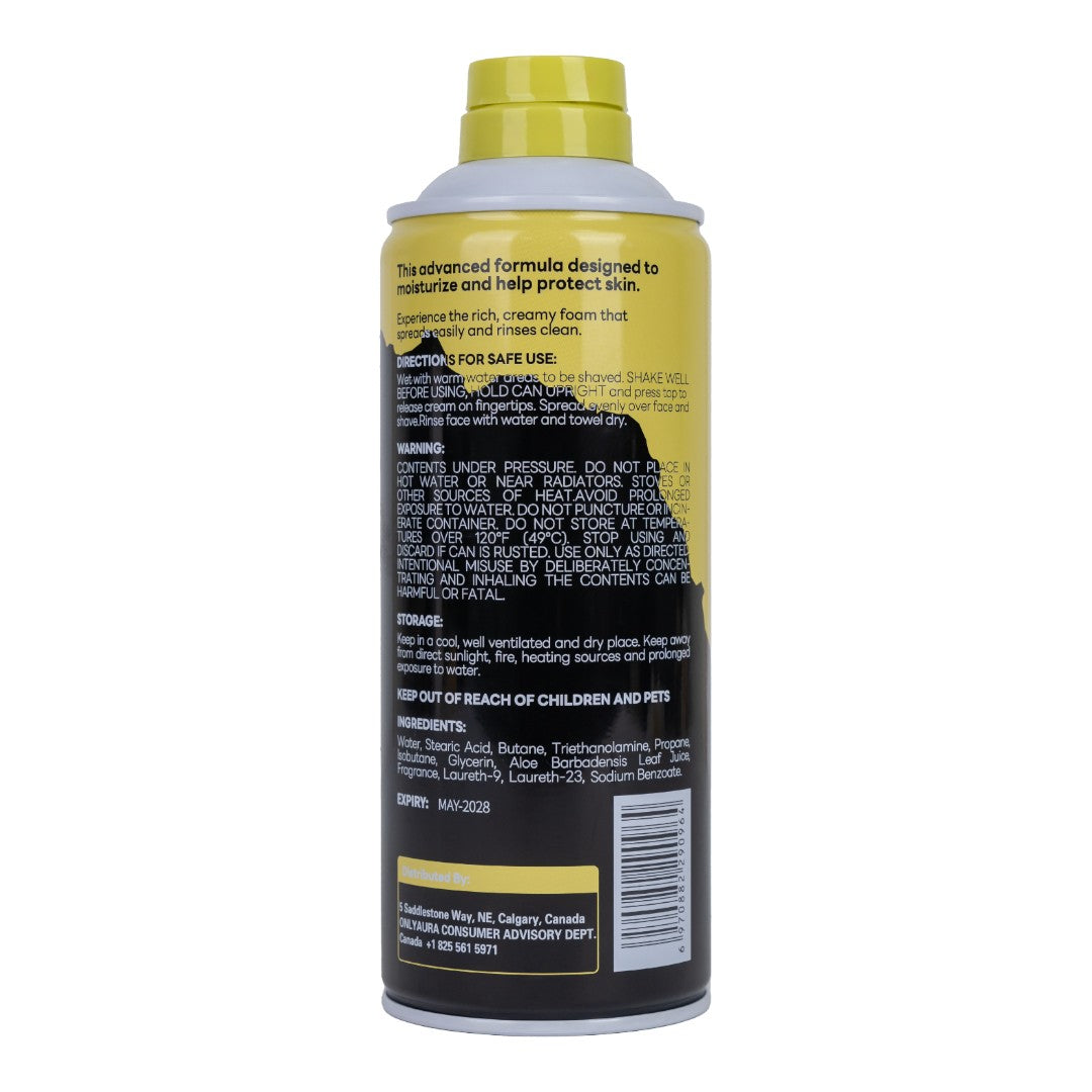 Only Aura Lemon Shaving Foam 344g