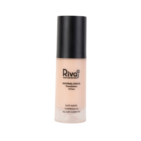 Rivaj HD Natural Finish 24 Hrs Foundation