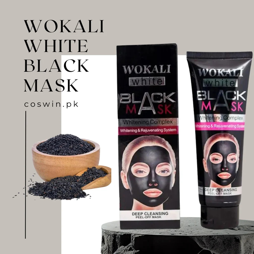 WOKALI WHITE BLACK HEADS MASK 60GM