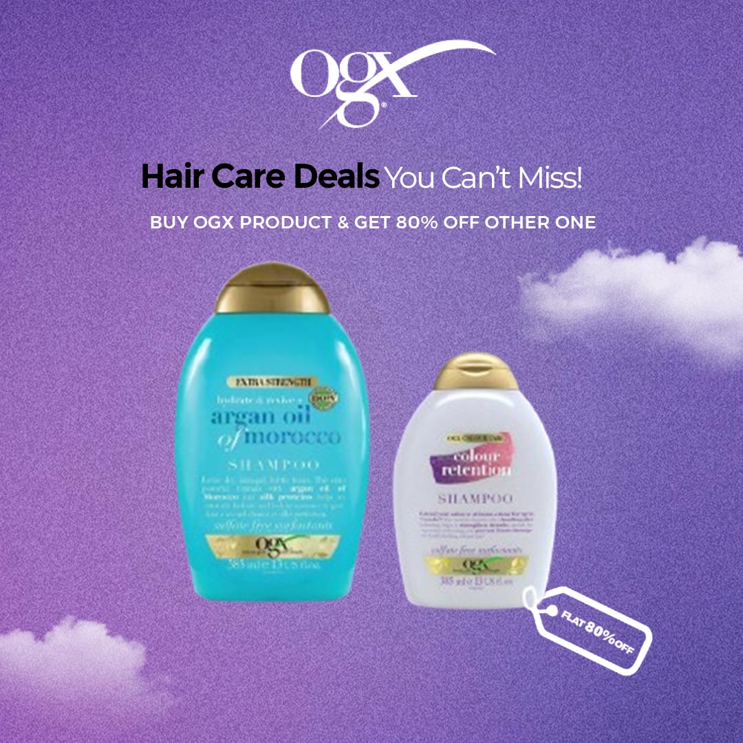 OGX Bundle 2 Deal: Second Product at 80% Off