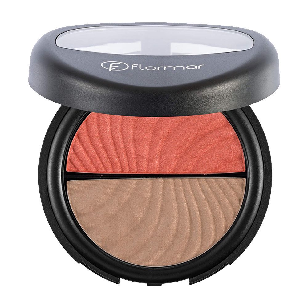 FLORMAR DOUBLE BLUSH ON TERRACOTTA 95