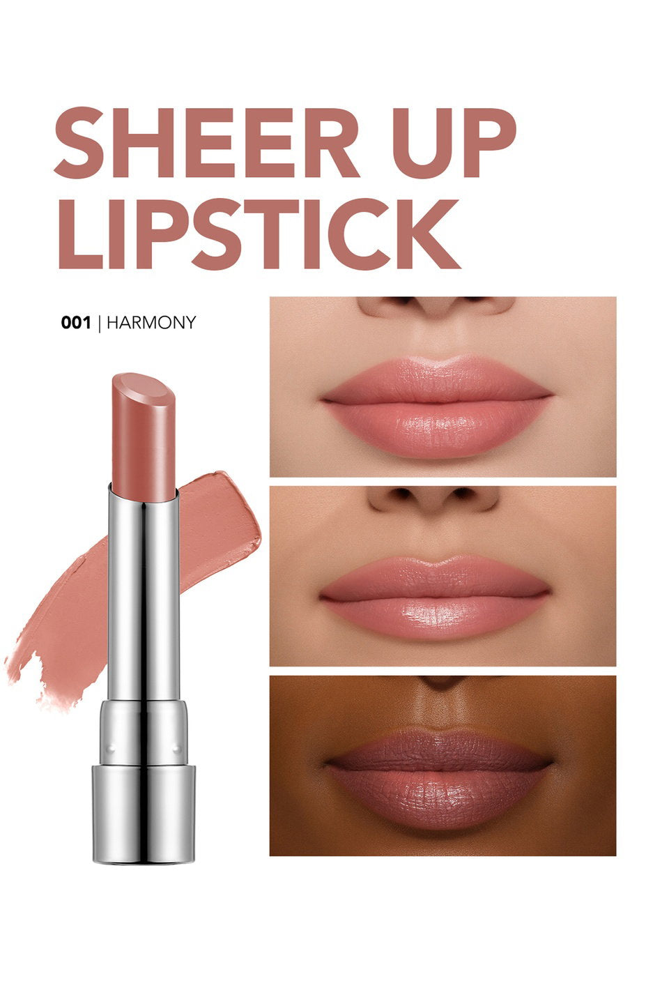 Flormar Sheer Up New Lipstick 3G