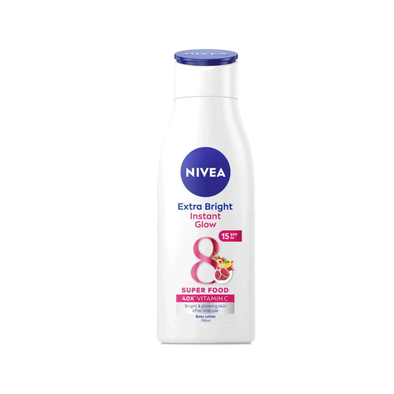 NIVEA EXTRA BRIGHT INSTANT GLOW LOTION 190ML