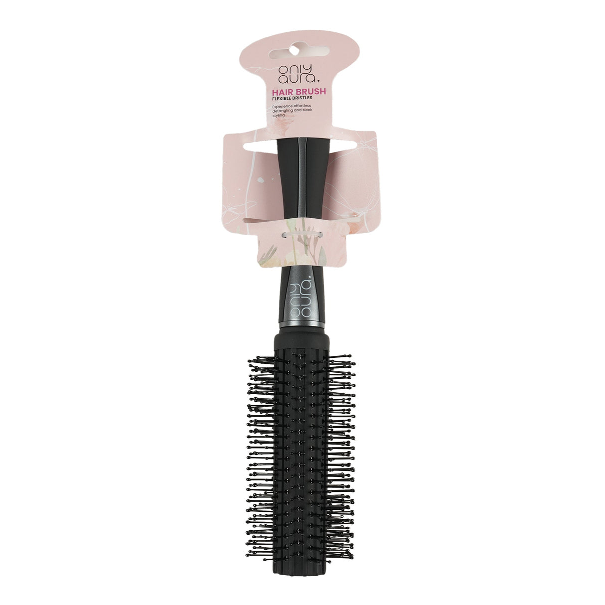 ONLYAURA ROUND HAIRBRUSH BLACK 2012I-K