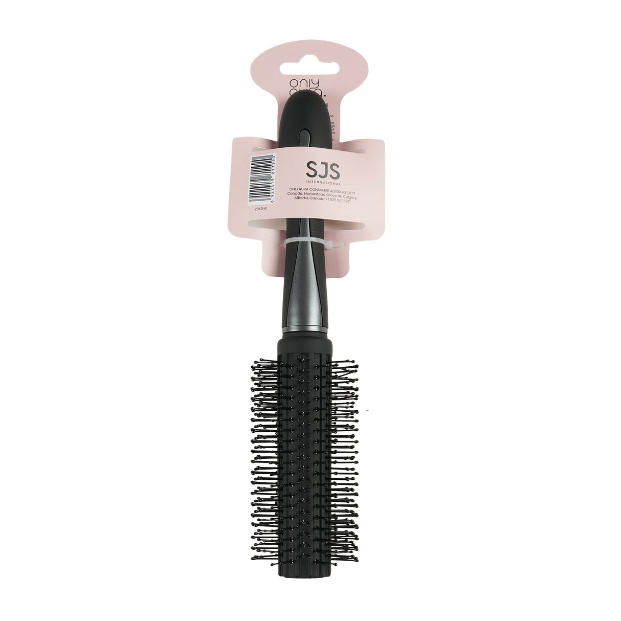 ONLYAURA ROUND HAIRBRUSH BLACK 2012I-K