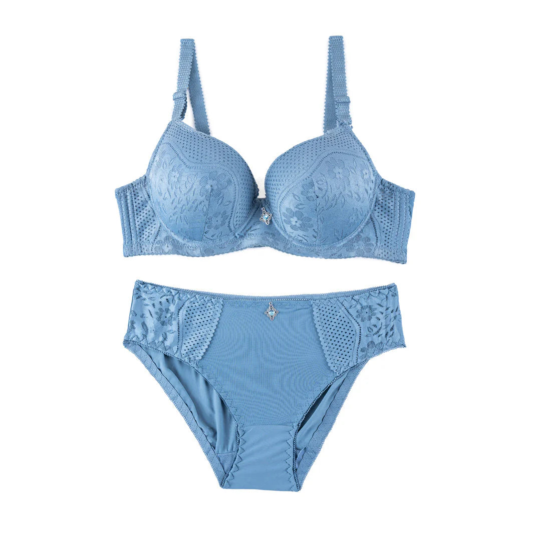 Belleza Lingerie Wire Padded Bra Set - 2107