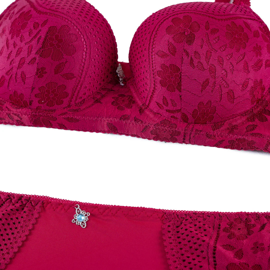 Belleza Lingerie Wire Padded Bra Set - 2107