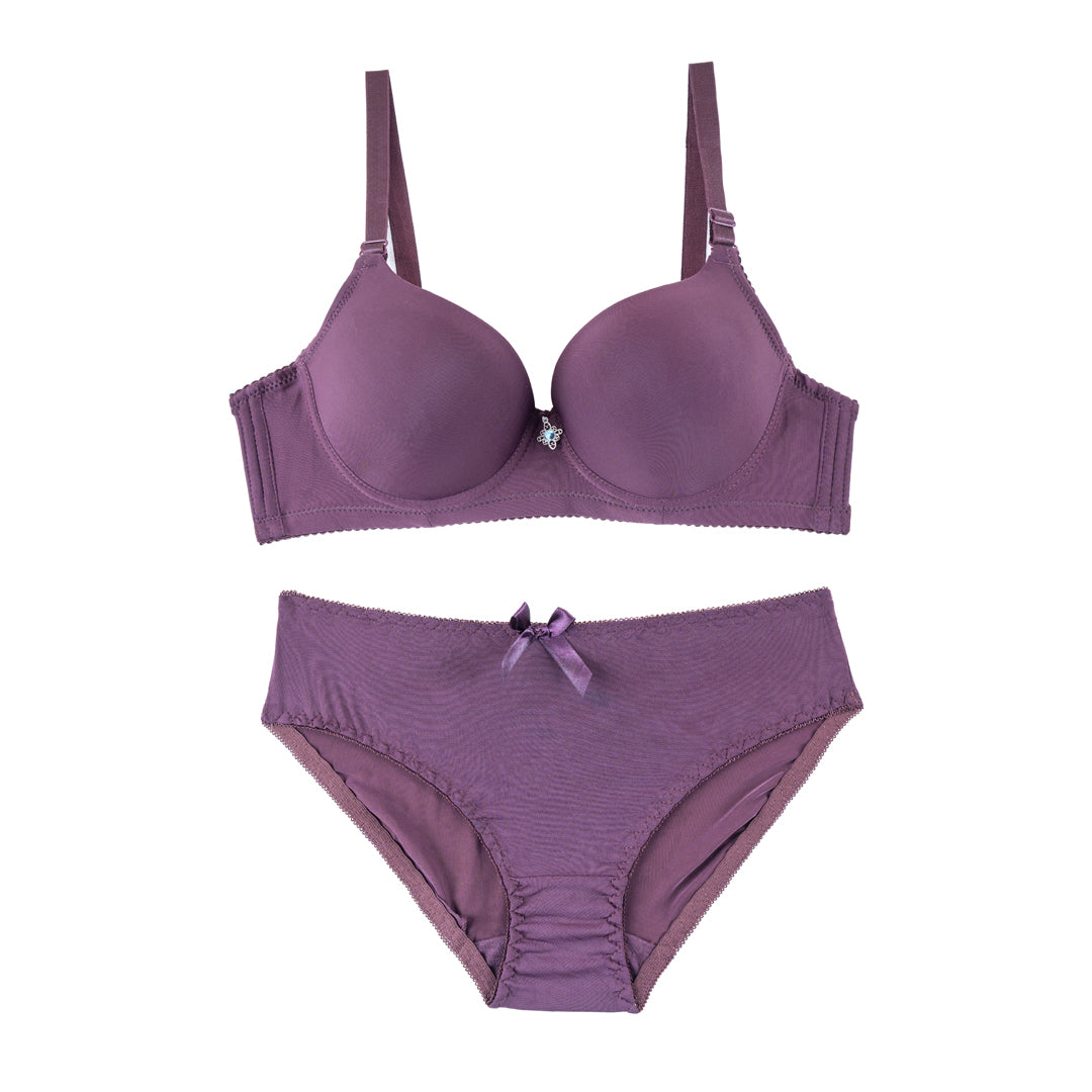 Belleza Lingerie Wire Padded Bra Set - 2206