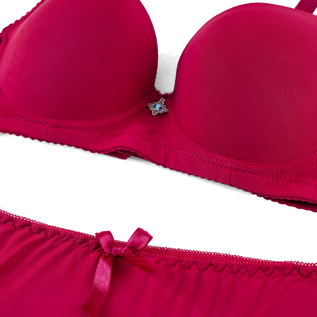 Belleza Lingerie Wire Padded Bra Set - 2206