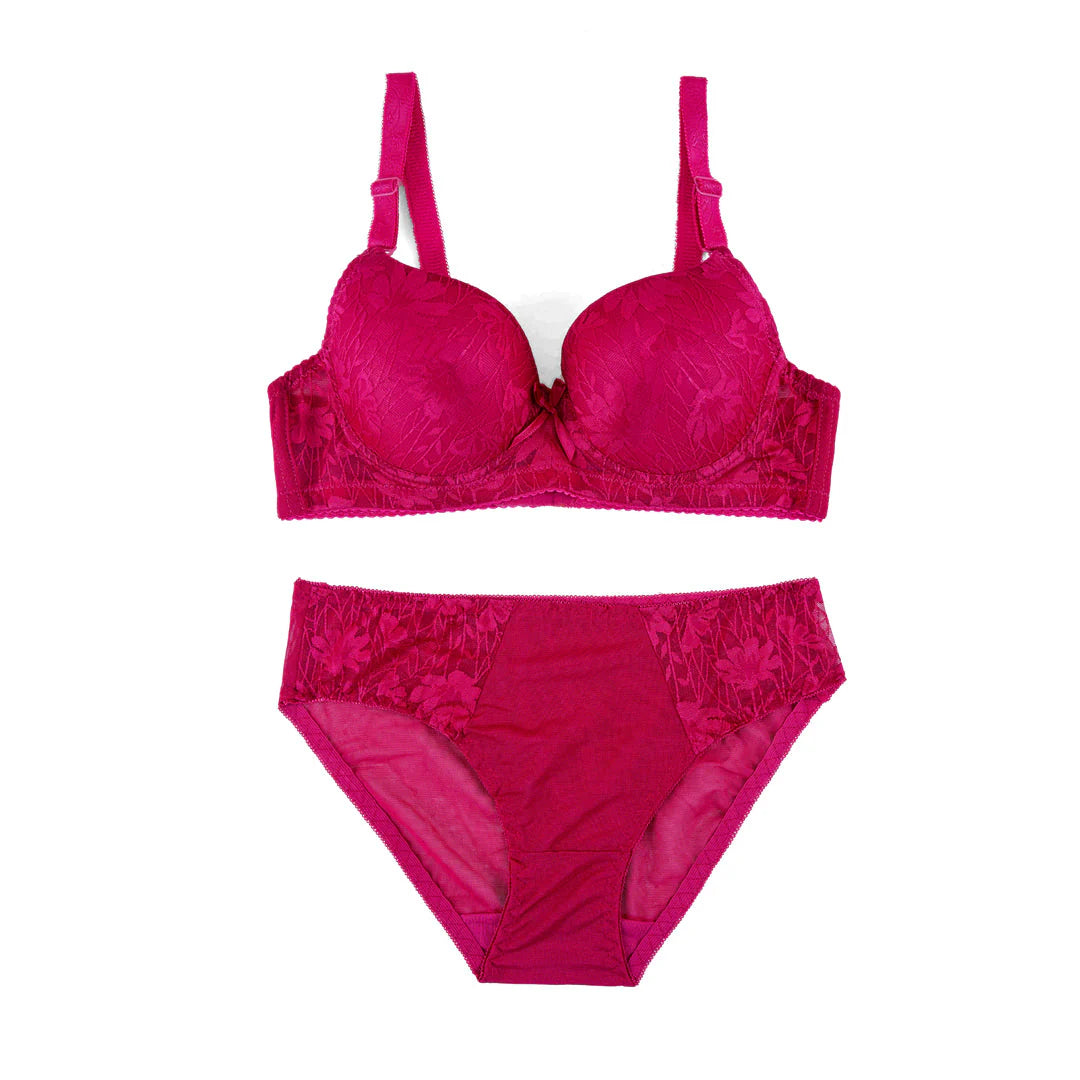 Belleza Lingerie Wire Padded Bra Set - 2354