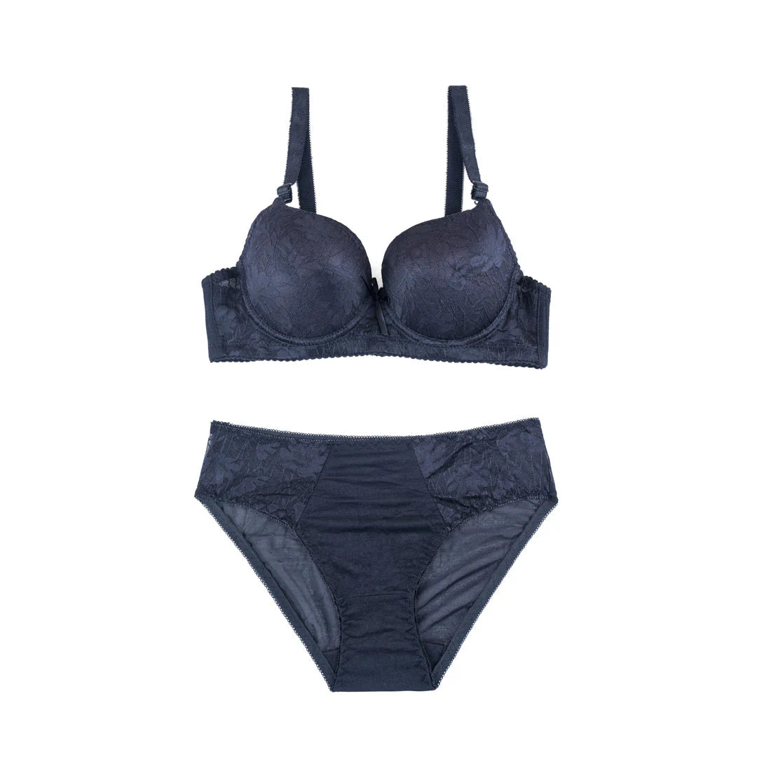 Belleza Lingerie Wire Padded Bra Set - 2354