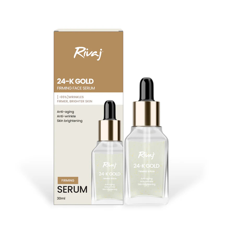 Rivaj Face Serum - 24k Gold (30ml)