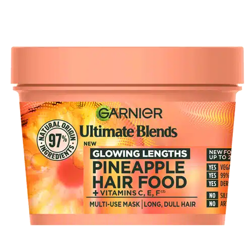 Garnier Ultimate Blends Pineapple Glowing Lengths Hair Food Mask 400 ml