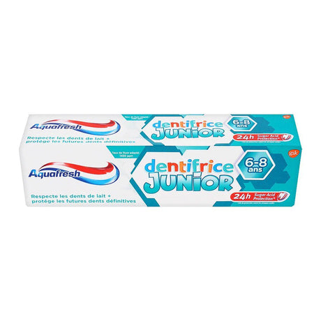 Aquafresh Junior Ans Dentifrice Tooth Paste 75ml - 6-8 Yrs
