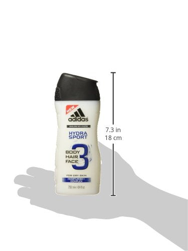 Adidas Men 3 In 1 Hydra Sport Shower Gel 250ml