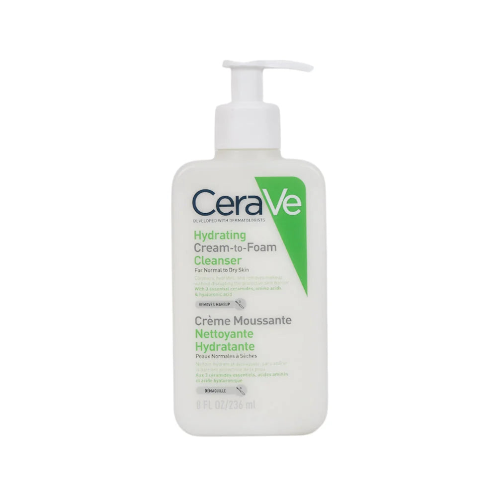 CERAVE CLEANSER CREAM TO FOAM 236ML