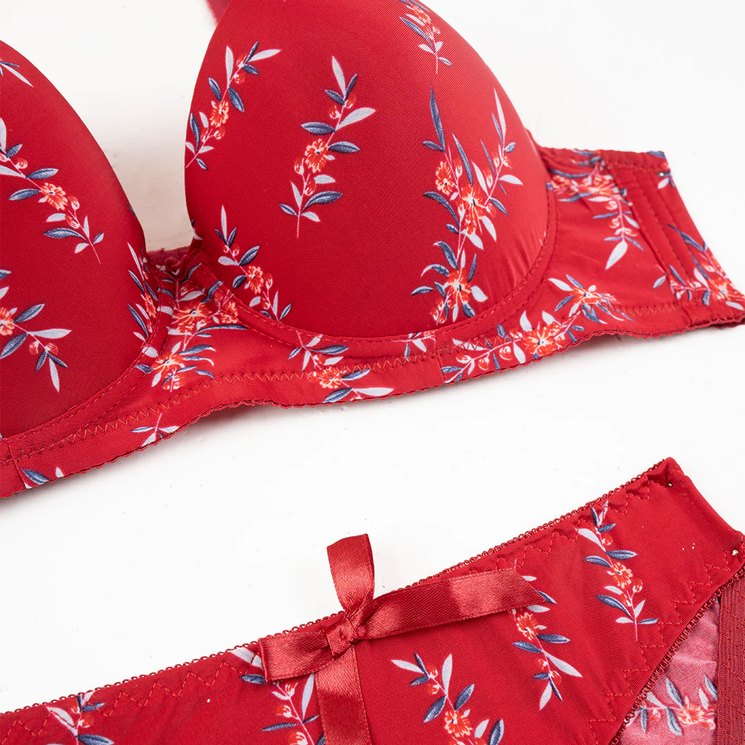 Belleza Lingerie Wire Padded Bra Set - 3346