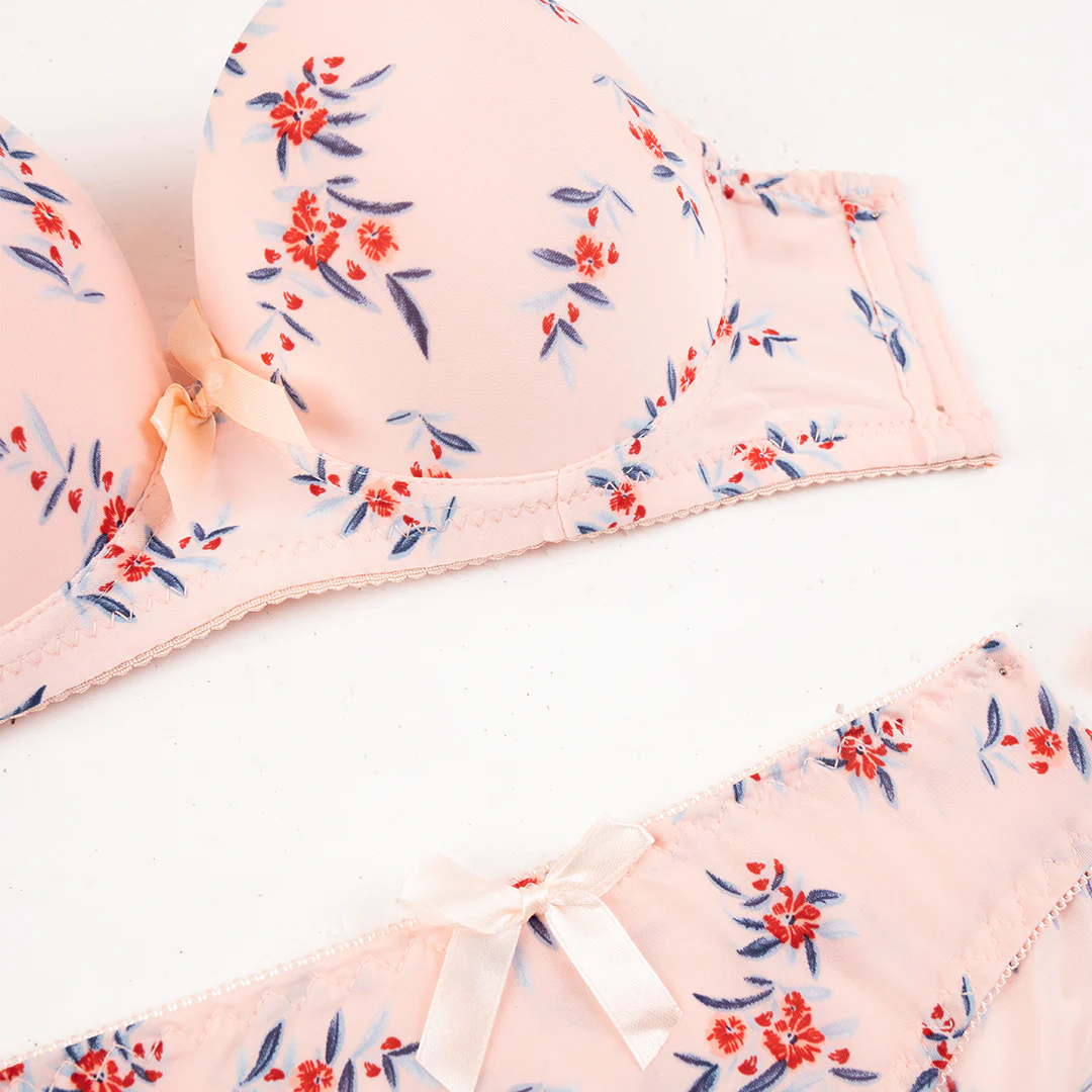 Belleza Lingerie Wire Padded Bra Set - 3346