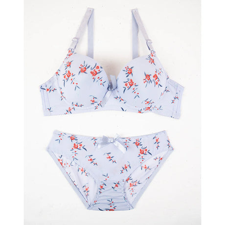 Belleza Lingerie Wire Padded Bra Set - 3346