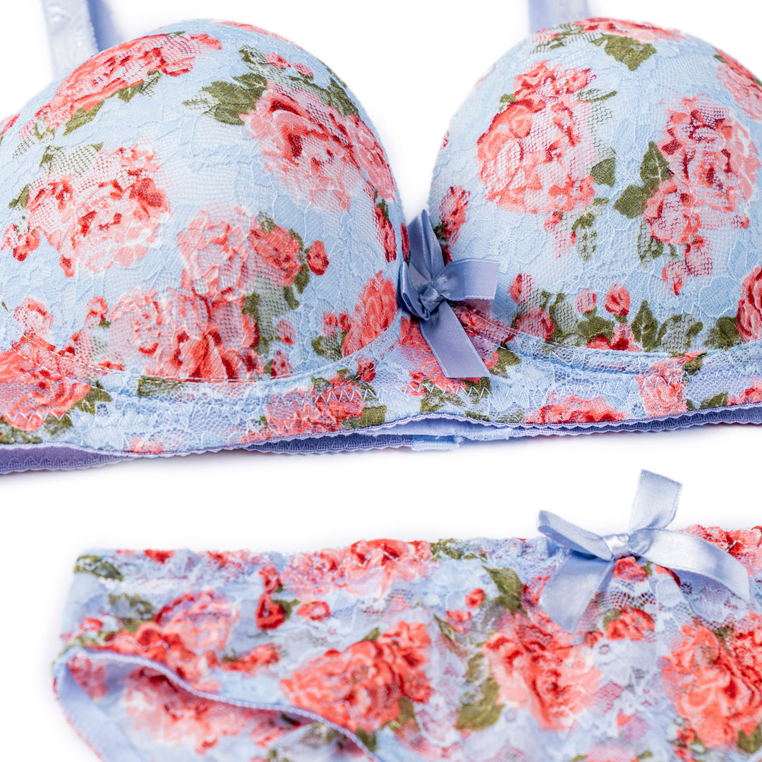 Belleza Lingerie Wire Padded Bra Set - 3347