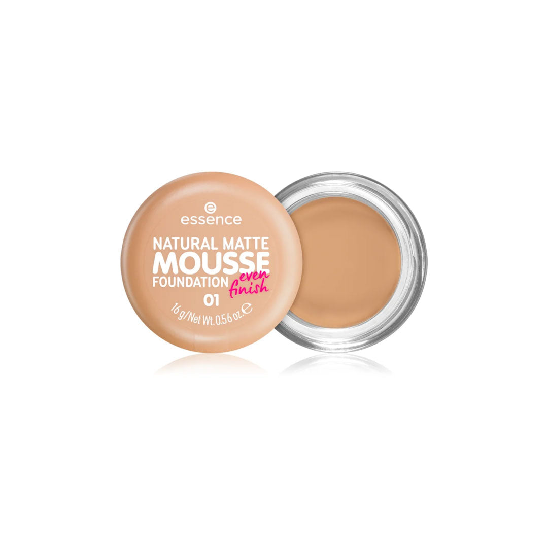 Essence Natural Matte Mousse Foundation 16g - 01