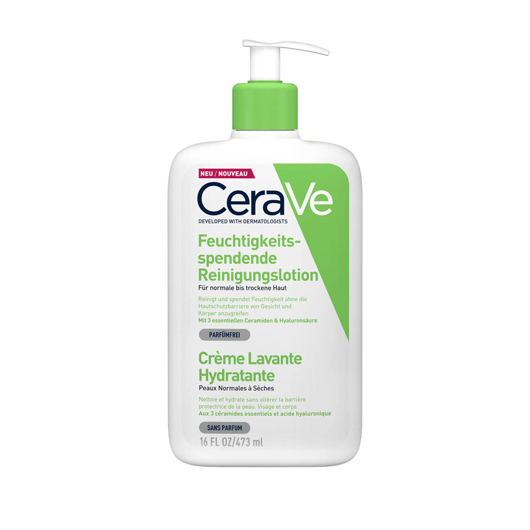 Cerave Normal To Very Dry Skin Hydrating Foaming Oil Cleanser 473ml