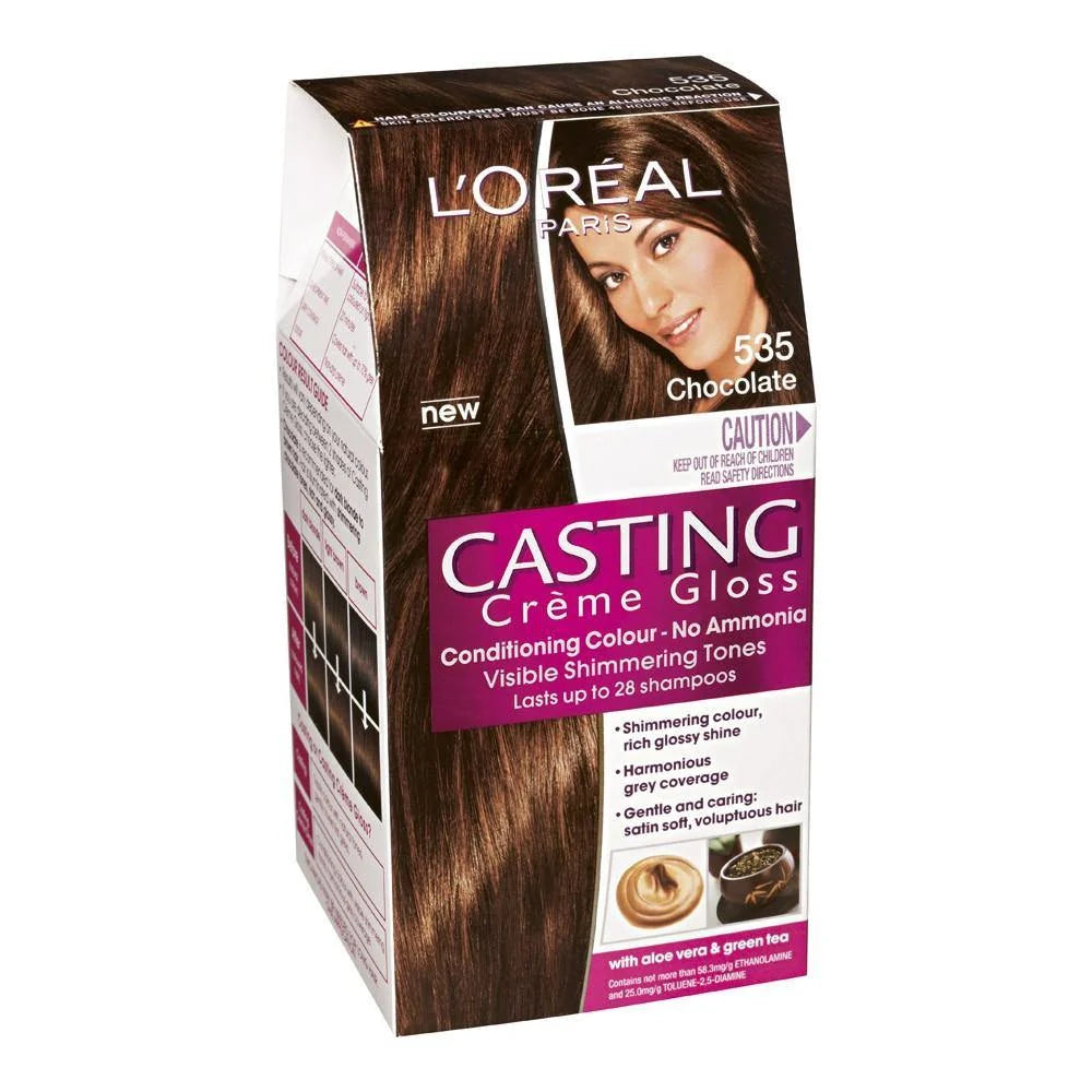 LOREAL CASTING CREME GLOSS 72ML+48ML - 535 CHOCOLATE