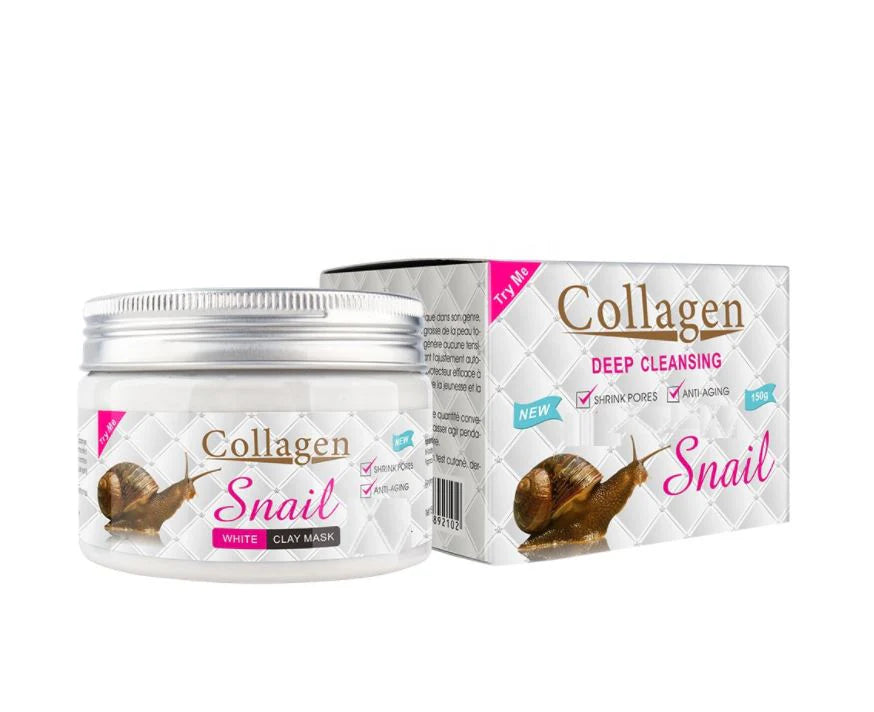 Pei Mei Snail & Collagen White Clay Mask 150g