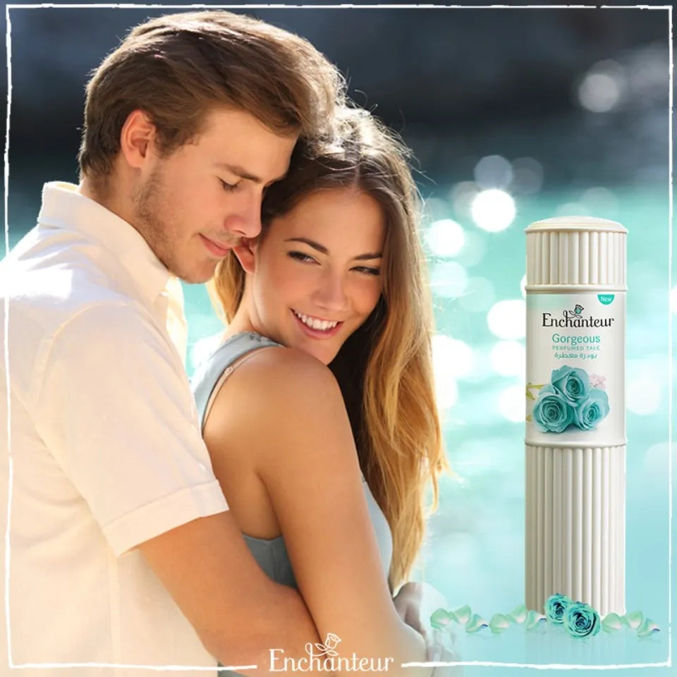 Enchanteur Gorgeous Perfumed Talcum Powder 125g