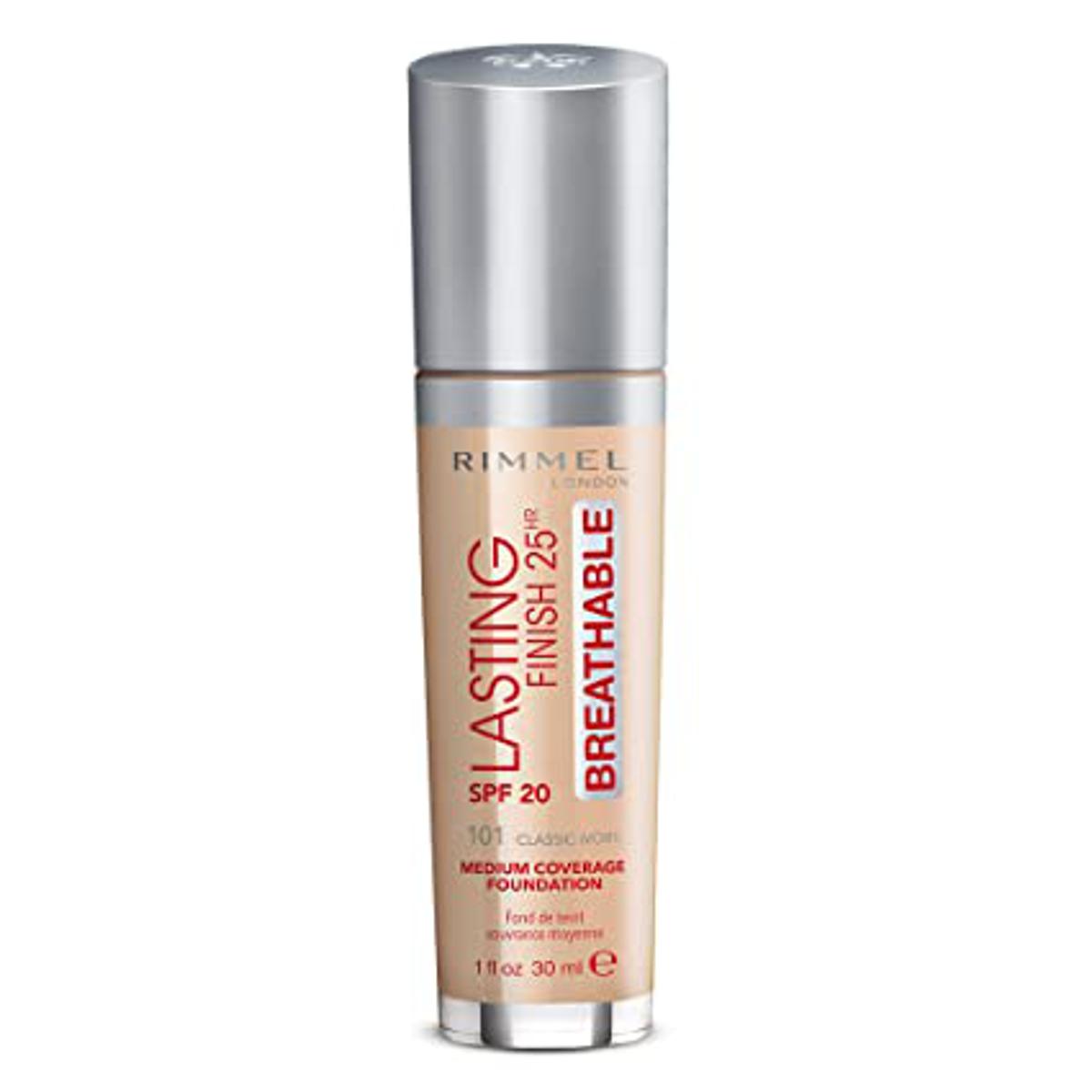 Rimmel Lasting Finish SPF20 Breathable Foundation 30ml