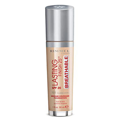 Rimmel Lasting Finish SPF20 Breathable Foundation 30ml