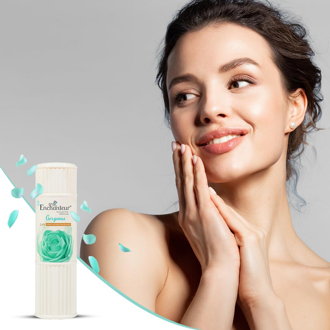Enchanteur Gorgeous Perfumed Talcum Powder 125g