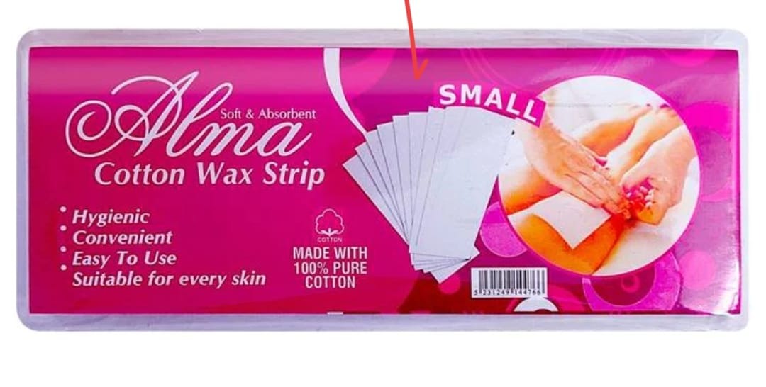 Alma Cotton Wax Strips (Small)