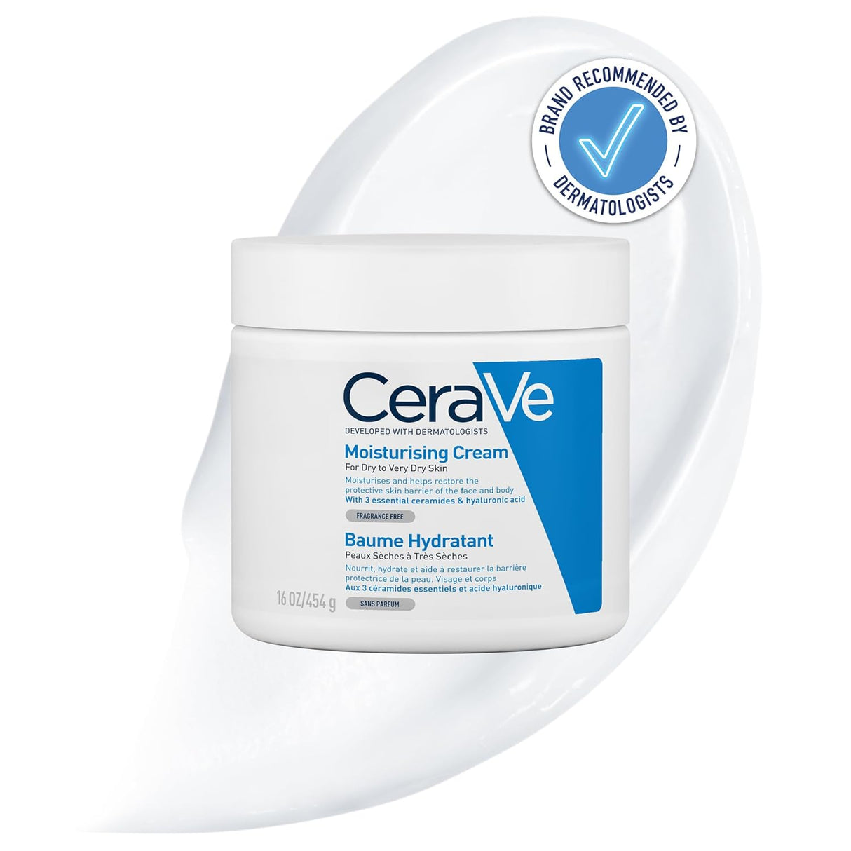 Cerave Dry To Very Dry Skin Moisturising Cream 454g