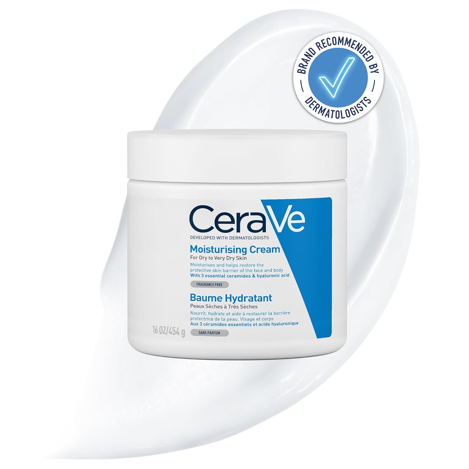 Cerave Dry To Very Dry Skin Moisturising Cream 454g