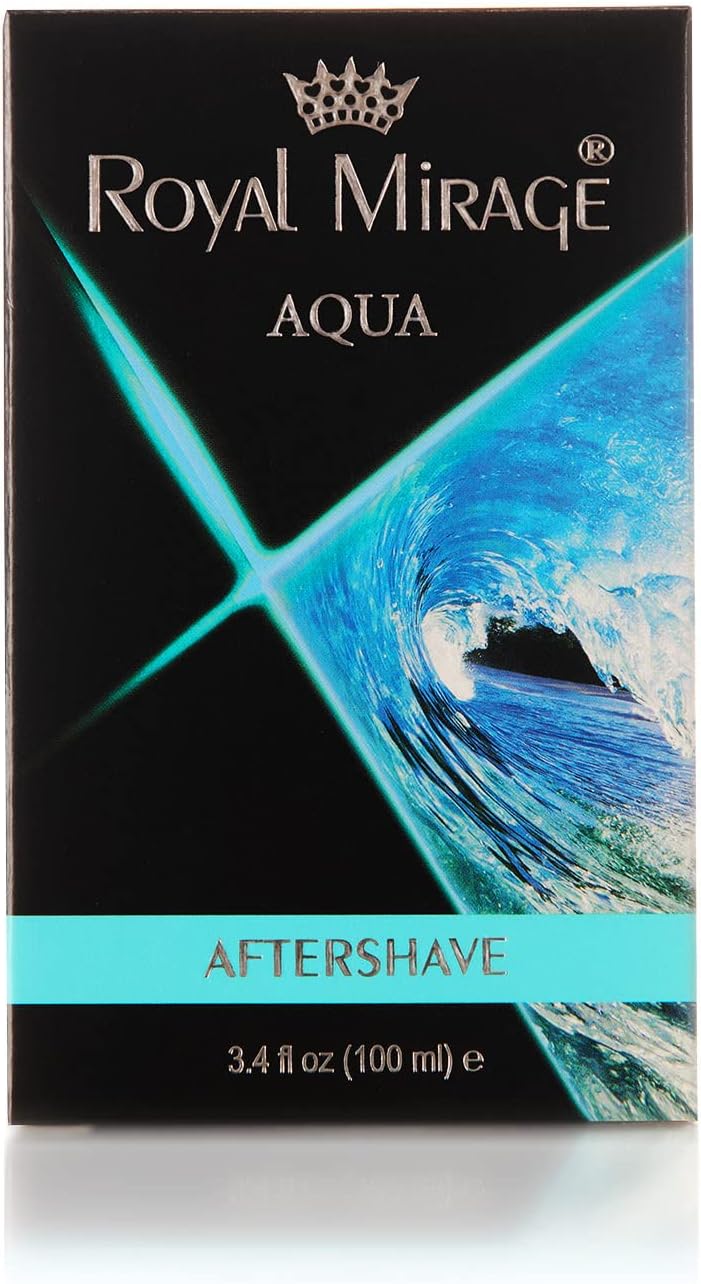 ROYAL MIRAGE AQUA AFTERSHAVE SPLASH 100ML