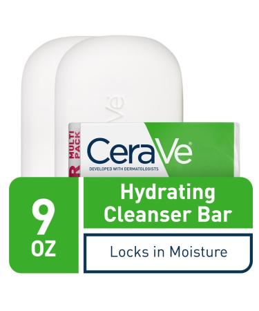 Cerave Twin Pack Hydrating Cleansing Bar 3Oz