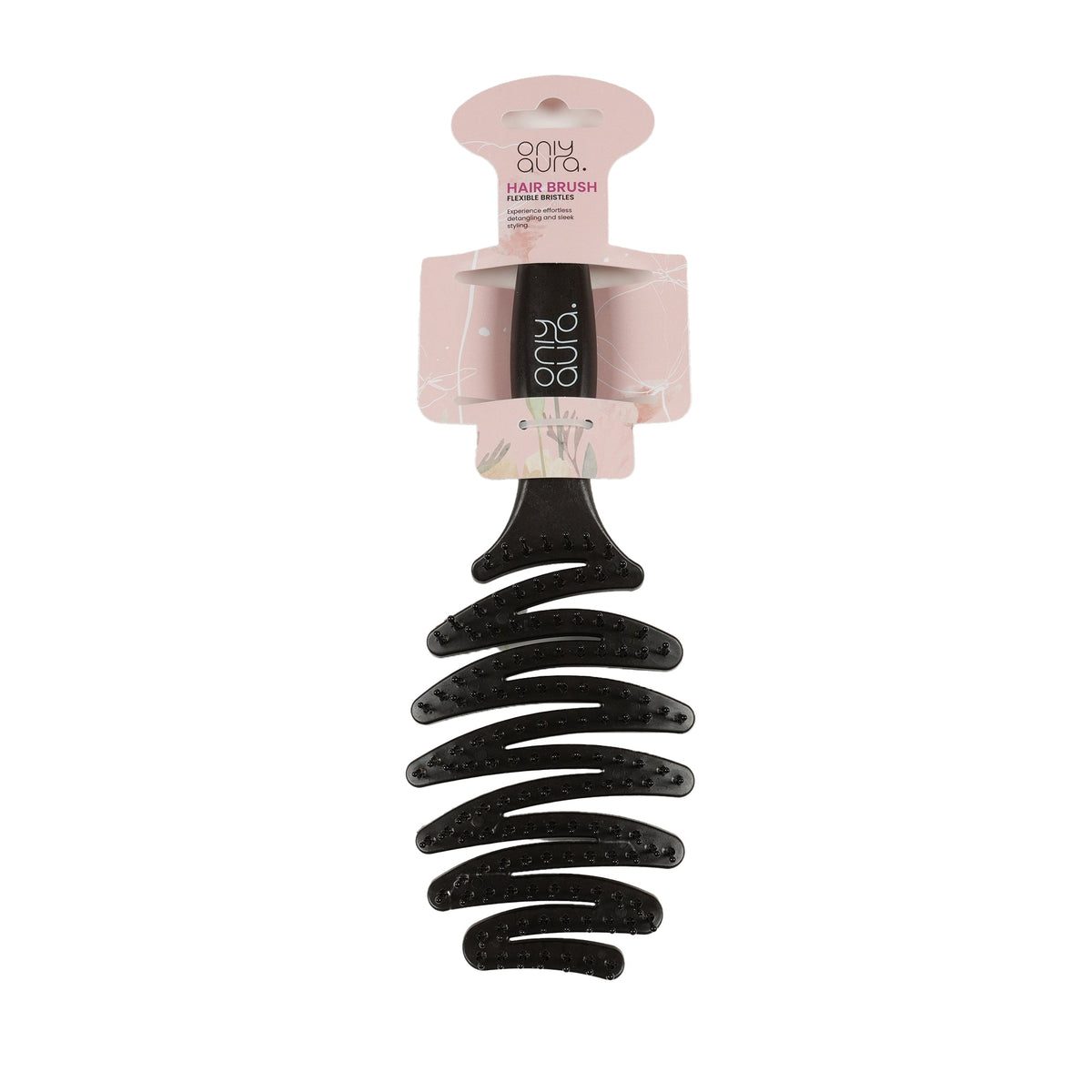 ONLYAURA FELXIABLE HAIRBRUSH BROWN COLOR 6232