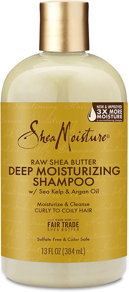 SheaMoisture Raw Shea Butter Deep Moisturizing Shampoo 13Oz