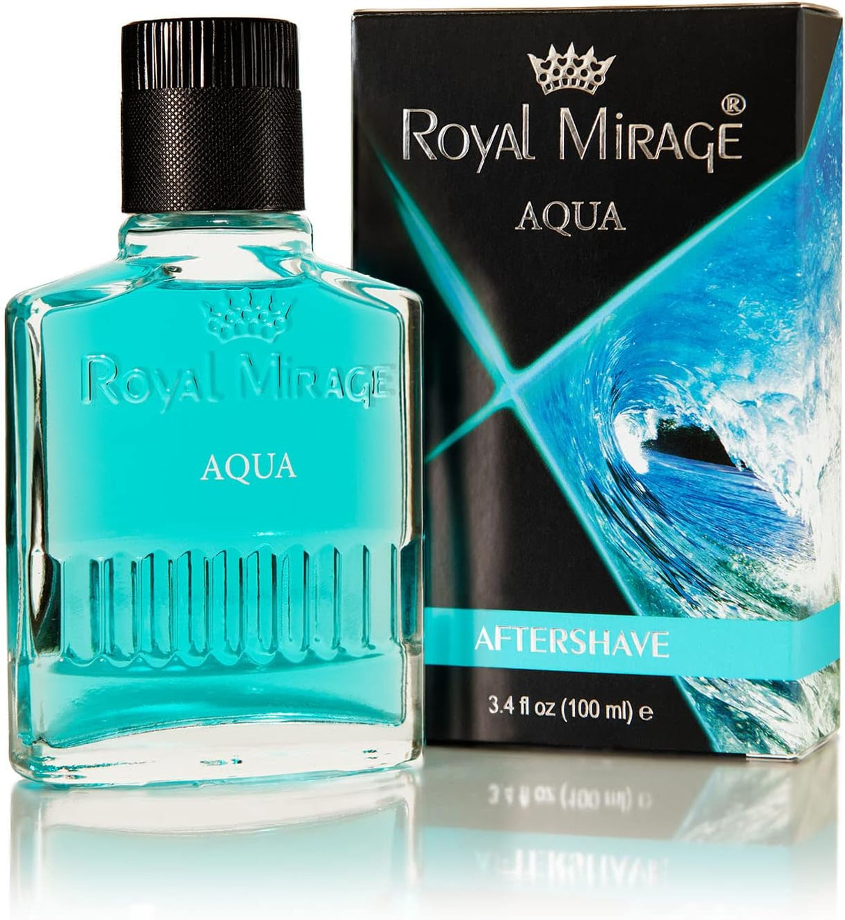 ROYAL MIRAGE AQUA AFTERSHAVE SPLASH 100ML