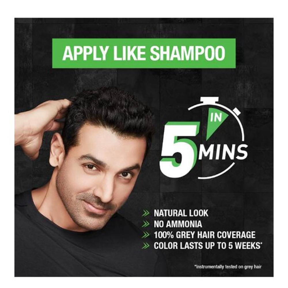 Garnier Men Color Shampoo 10ml - 3.0 Black Brown