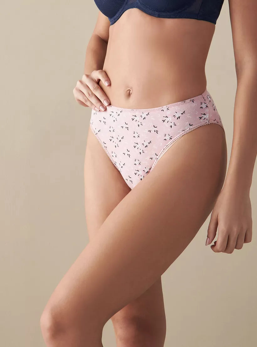 Splash High Waist Bikini Panty Pack Of 5