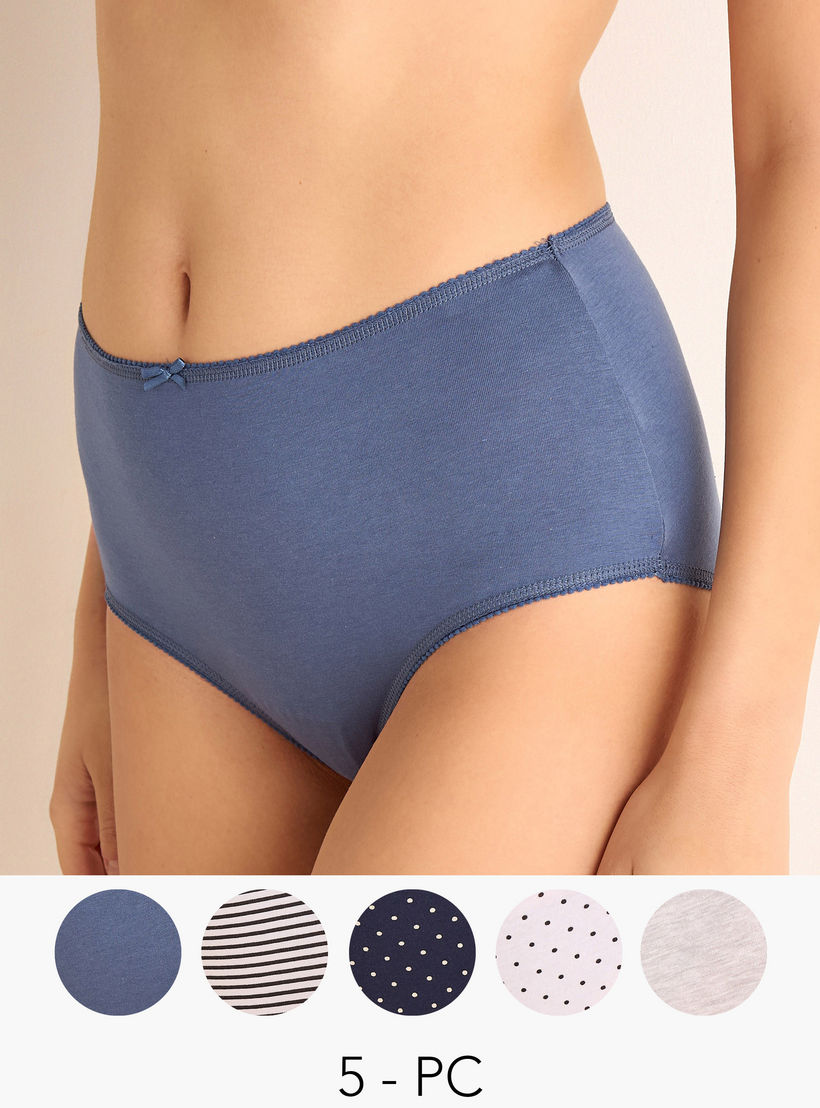 Splash Full Briefs Panty Pack Of 5